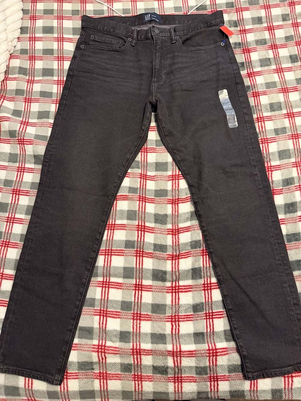 Gap Denim Slim Taper Fit Jeans in Black Wash